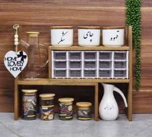 آشنایی با ست جا ادویه کشویی + قیمت استثنایی خرید ست جا ادویه کشویی